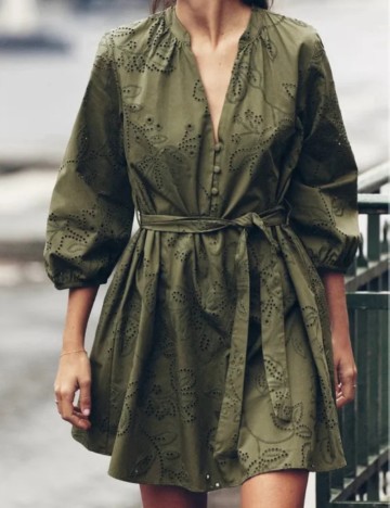 Rochie mini Zara, verde