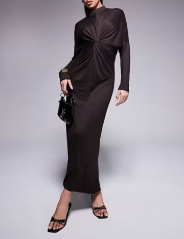 Rochie maxi ASOS, maro