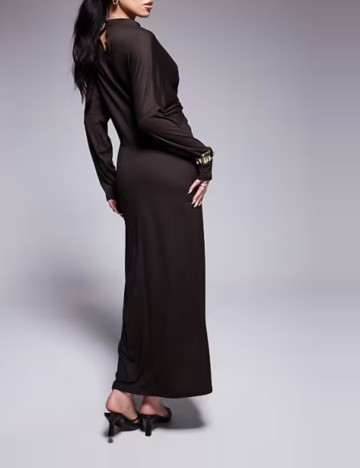 Rochie maxi ASOS, maro