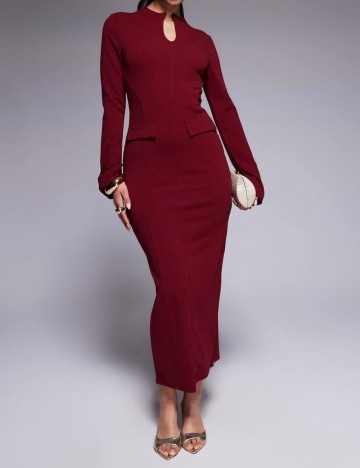 Rochie maxi ASOS, vișiniu