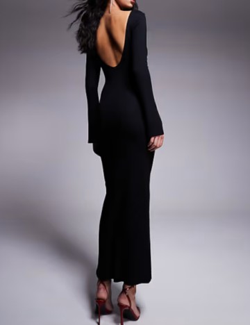 Rochie maxi ASOS, negru