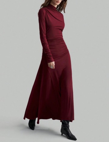 Rochie maxi Shein, vișiniu