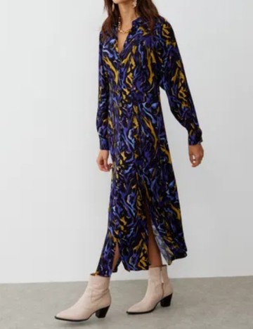 Rochie midi Oliver Bonas, mix culori