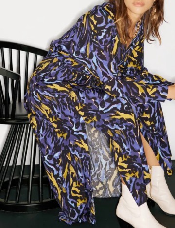 Rochie midi Oliver Bonas, mix culori