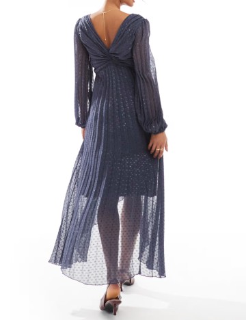 Rochie midi ASOS, albastru