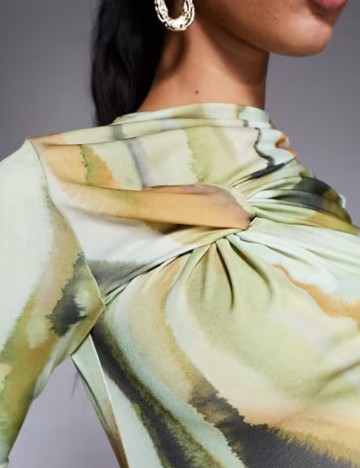 Rochie maxi ASOS, mix culori