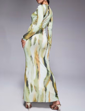 Rochie maxi ASOS, mix culori