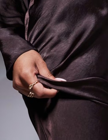 Rochie maxi ASOS, maro