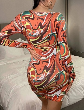 Rochie mini Shein, mix culori