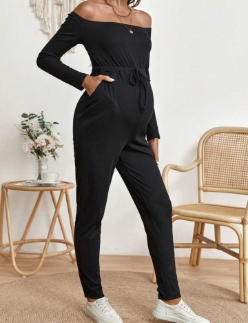 Salopetă lungă Shein, negru