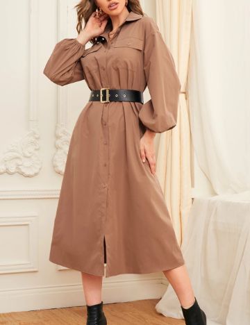 Rochie midi Shein, maro