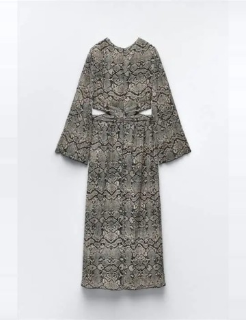 Rochie midi Zara, mix culori