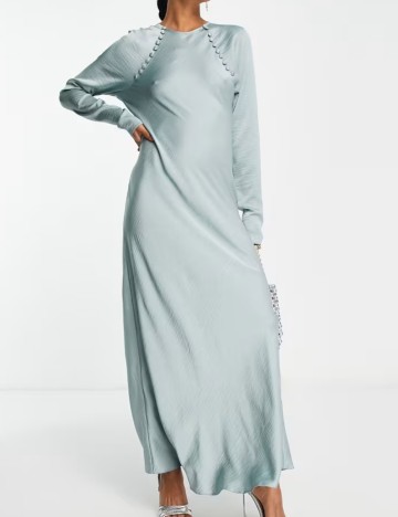 Rochie maxi ASOS, verde