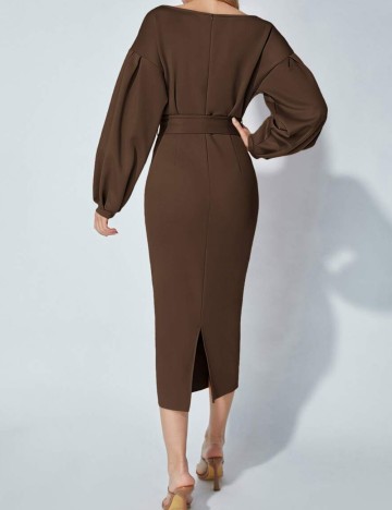 Rochie midi Shein, maro