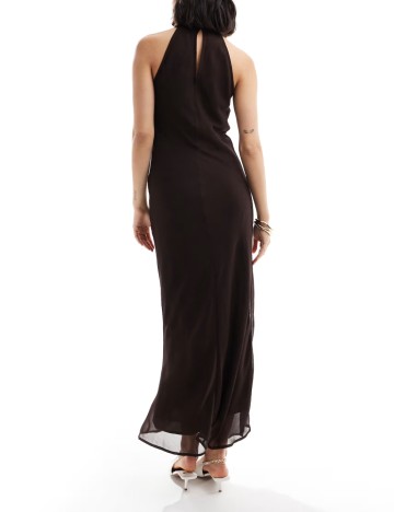 Rochie maxi ASOS, maro