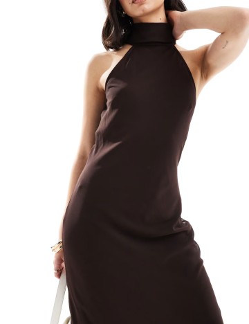 Rochie maxi ASOS, maro