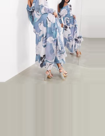 Rochie maxi ASOS, mix culori