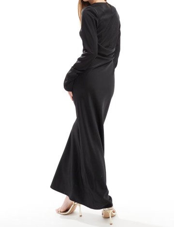 Rochie maxi ASOS, negru