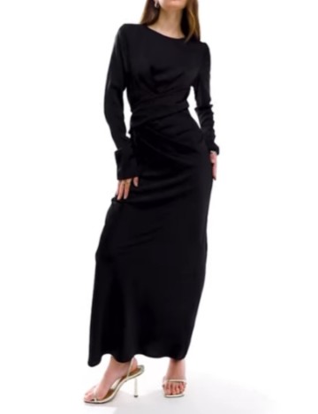 Rochie maxi ASOS, negru