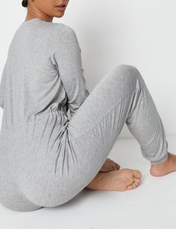 Salopetă lungă Missguided, gri