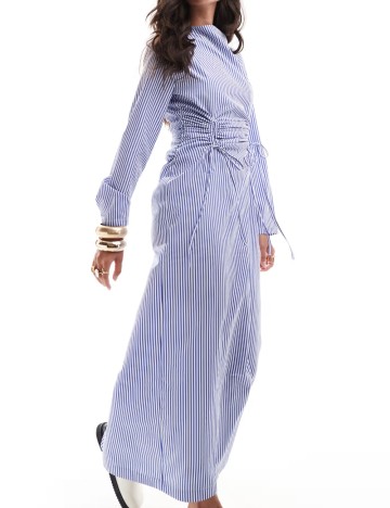 Rochie maxi ASOS, albastru