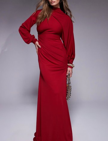 Rochie maxi ASOS, roșu