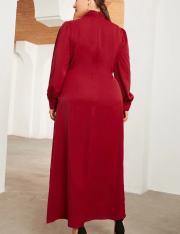 Rochie midi Shein Curve+, vișiniu