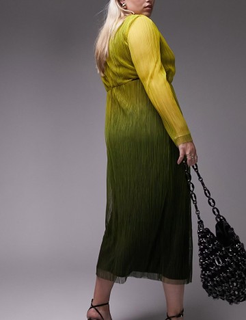 Rochie maxi Topshop, mix culori