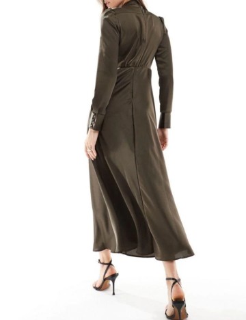 Rochie maxi ASOS, verde