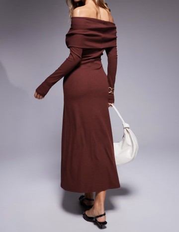 Rochie maxi ASOS, maro