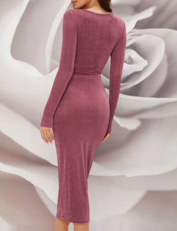 Rochie midi Shein, roz