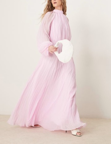 Rochie maxi ASOS, roz