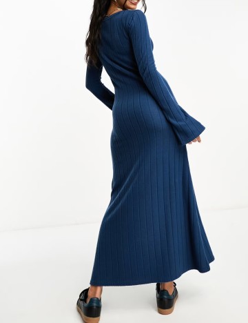 Rochie maxi ASOS, albastru