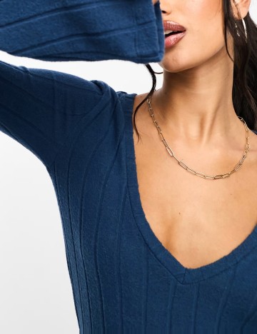 Rochie maxi ASOS, albastru