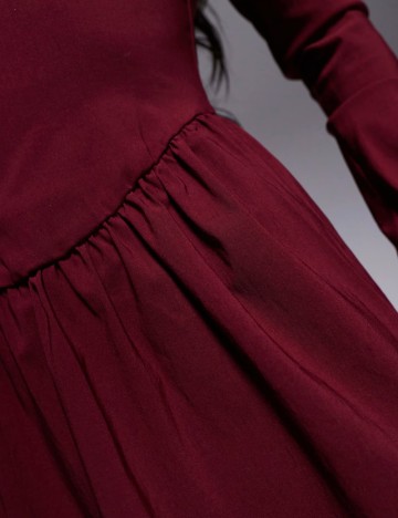 Rochie maxi ASOS, vișiniu