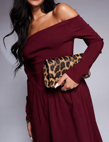 Rochie maxi ASOS, vișiniu