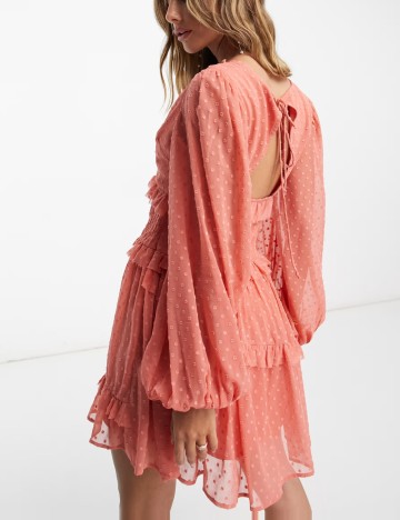 Rochie mini ASOS, portocaliu