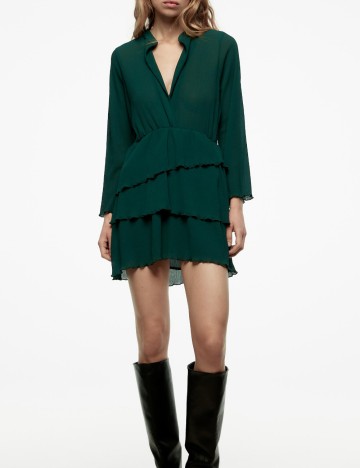 Rochie mini Zara, verde