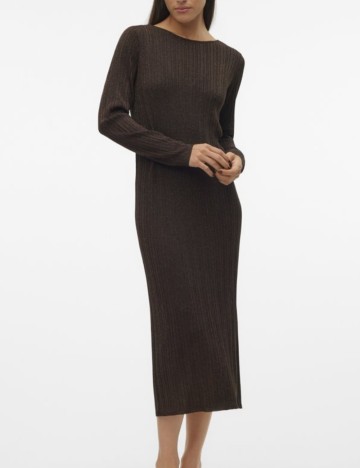 Rochie midi Vero Moda, maro