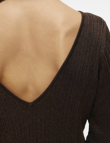 Rochie midi Vero Moda, maro