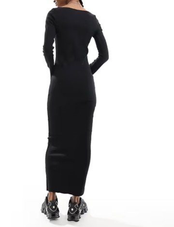Rochie midi Collusion, negru