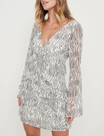 Rochie mini PRETTY LAVISH, mix culori