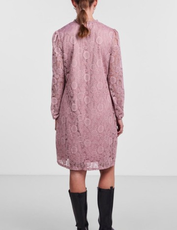 Rochie mini Pieces, roz