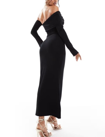 Rochie maxi ASOS, negru