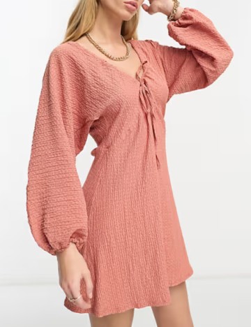 Rochie mini ASOS, cărămiziu