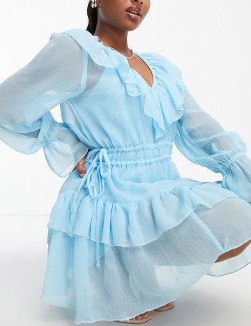 Rochie mini ASOS, albastru