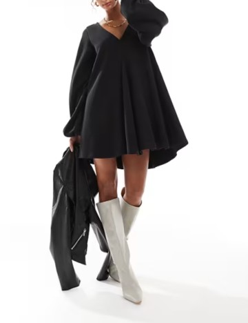 Rochie mini ASOS, negru