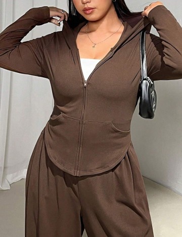 Compleu Shein Curve+, maro