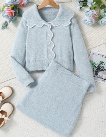 Compleu Shein, albastru