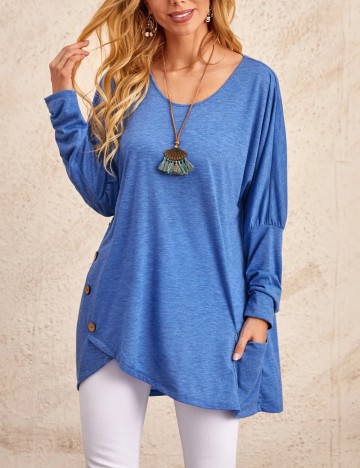 Bluză Shein, albastru